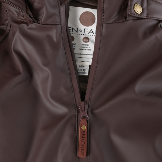 EN FANT - Wholesuit PU Welded seams, 240437 - Coffee Bean