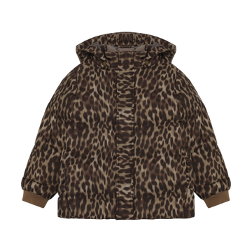 EN FANT - Jacket Quilt AOP, 240458 - Pine Bark