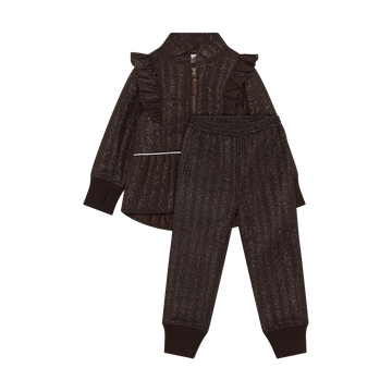 EN FANT - Thermal Set W.Glitter, 240468 - Coffee Bean