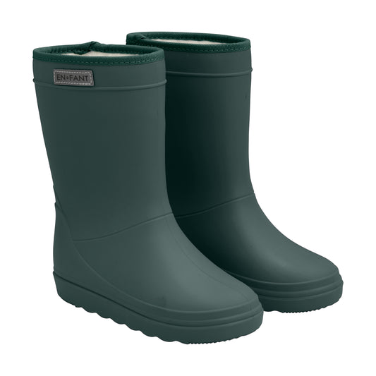 EN FANT - Thermo Boots Solid, 250315 - Green Gables