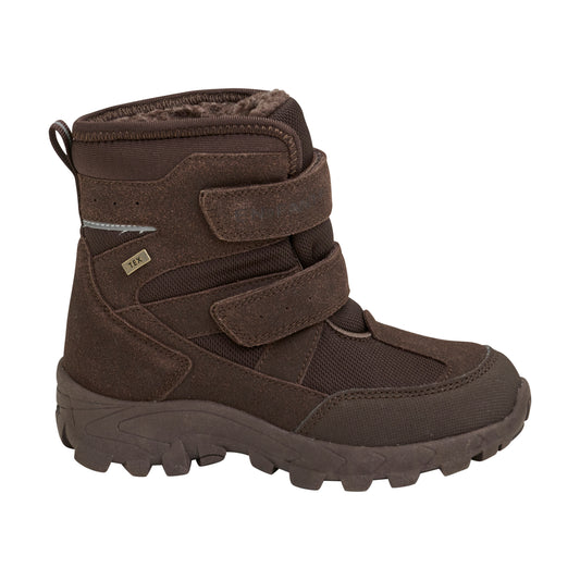 EN FANT - Boots Velcro TEX, 250330 - Chocolate Brown