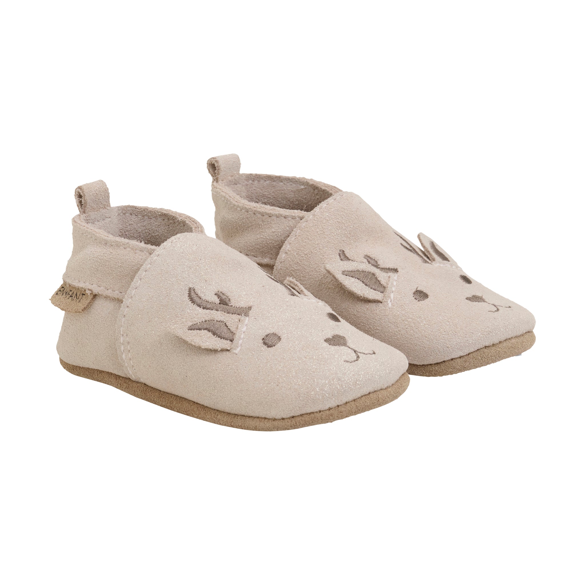 EN FANT - Slippers Suede Animal, 250338 - Burnished Lilac Shimmer