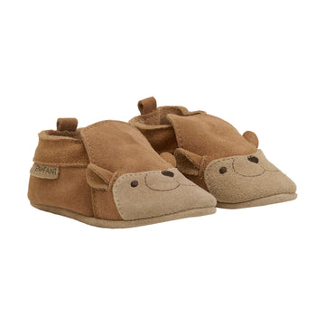 EN FANT - Slippers Suede Animal, 250361 - Mocha Mousse