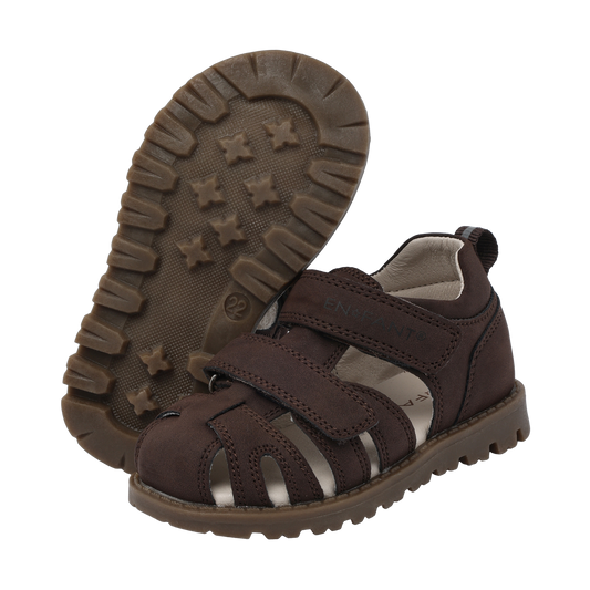 EN FANT - Sandal Velcro, 250415 - Morel