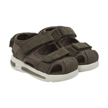 EN FANT - Sandal Velcro w. Lights, 250421 - Morel
