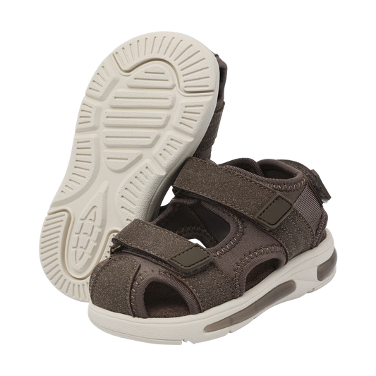 EN FANT - Sandal Velcro w. Lights, 250421 - Morel