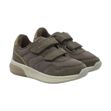 EN FANT - Sneakers Velcro w. Light, 250423 - Morel