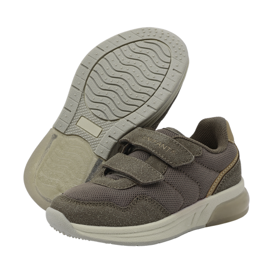 EN FANT - Sneakers Velcro w. Light, 250423 - Morel