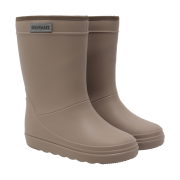 EN FANT - Thermo Boots Solid, 250435 - Pine Bark