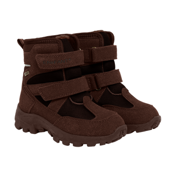 EN FANT - Boots Velcro TEX, 250443 - Chocolate Brown