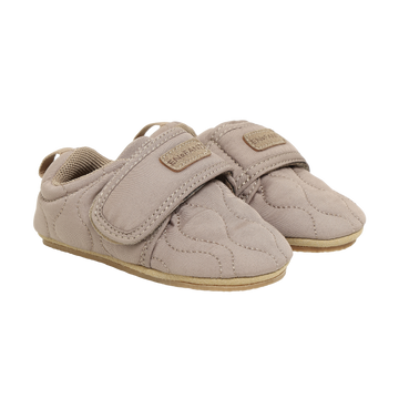 EN FANT - Slippers Velcro Quilt, 250456 - Pine Bark
