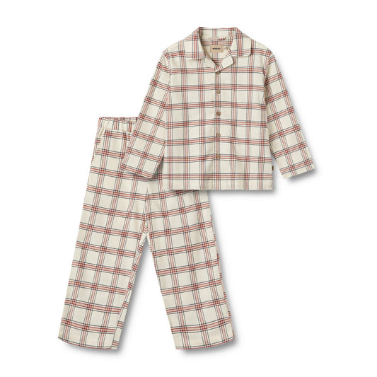 Wheat - Pyjamas Madison - Eggshell Check