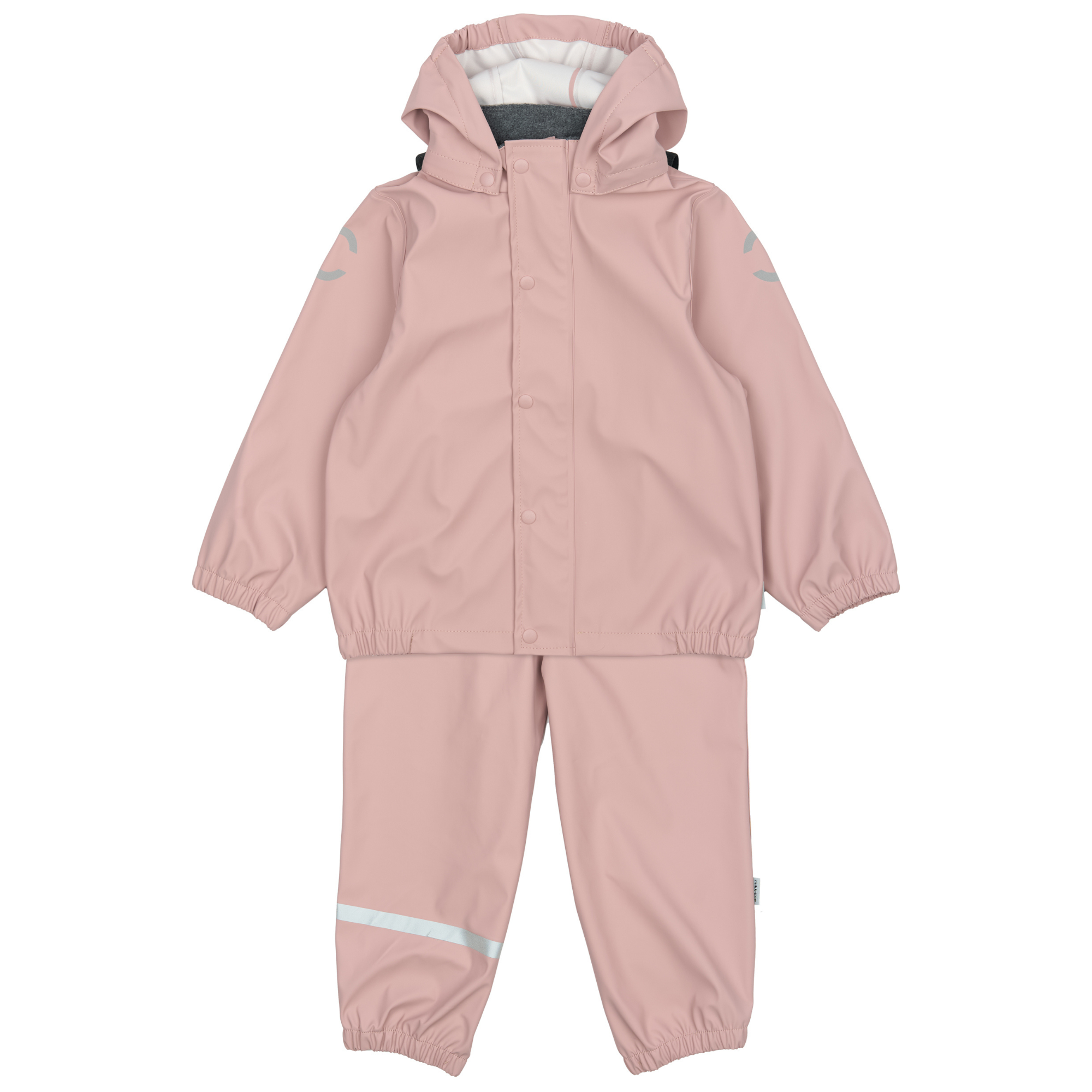 Mikk-Line - PU Rain Set W. Susp., 33128 - Woodrose