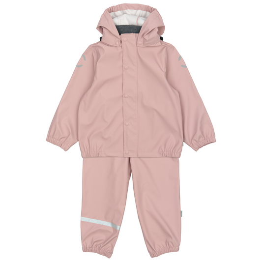 Mikk-Line - PU Rain Set W. Susp., 33128 - Woodrose