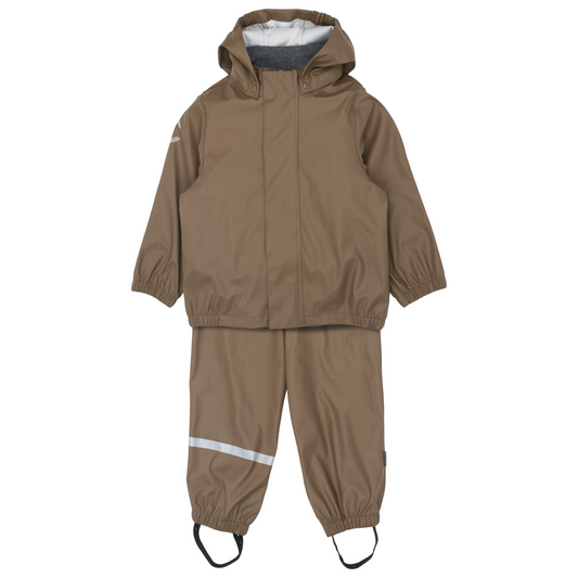 Mikk-Line - PU Rain Set no Susp., 33129 - Chocolate Chip