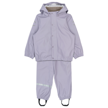 Mikk-Line - PU Rain Set W. Susp., 33145ML - Lavender Gray