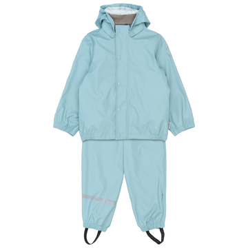 Mikk-Line - PU Rain Set W. Susp., 33145ML - Stone Blue