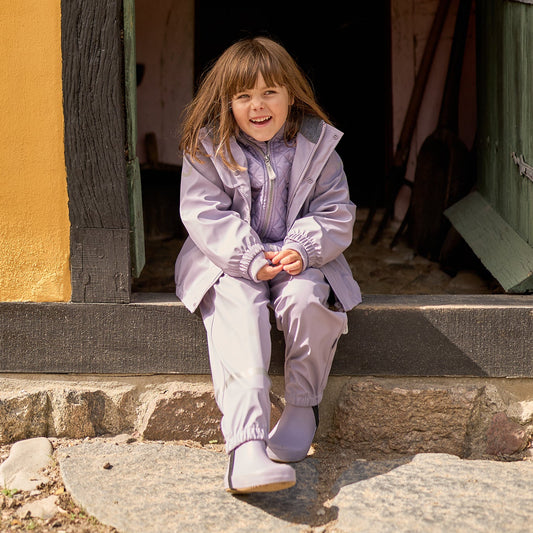 Mikk-Line - PU Rain Set no Susp., 33144ML - Lavender Gray