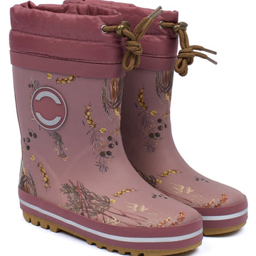 Mikk-Line - Winter Wellies AOP, 38036 - Rose Brown