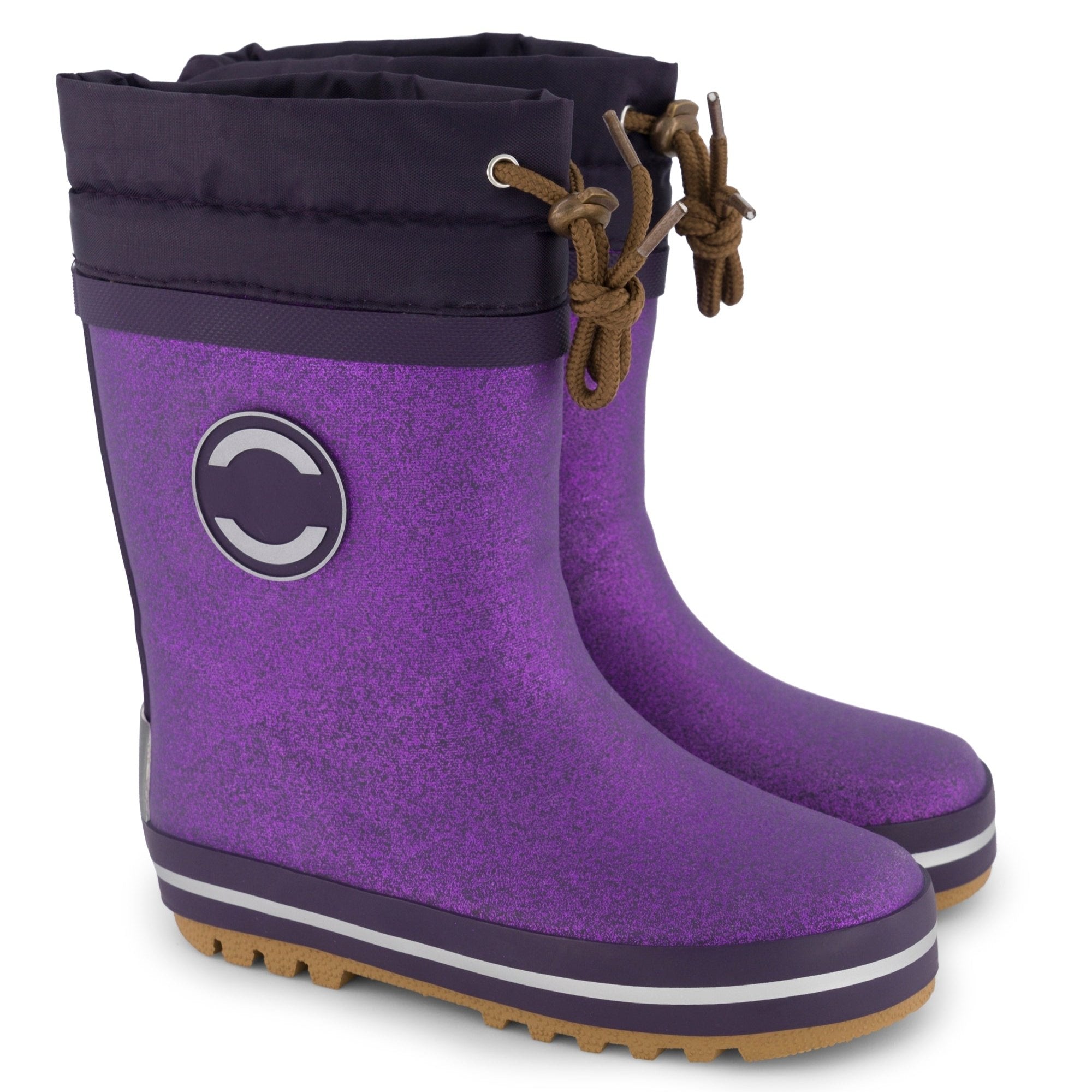 Mikk-Line - Winter Wellies Glitter, 38050 - Nightshade