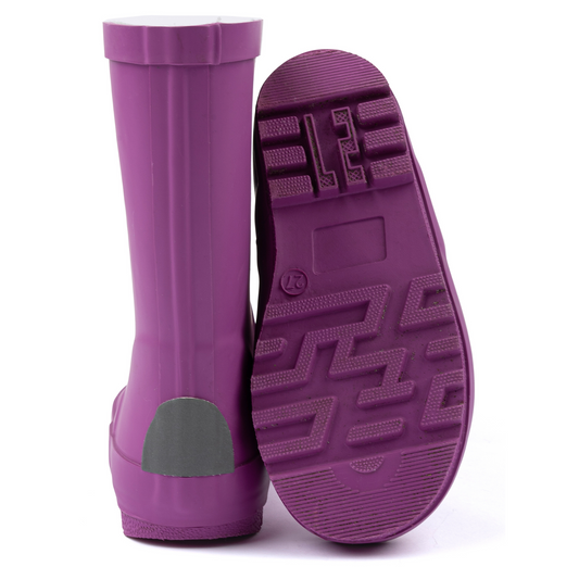 Mikk-Line - Wellies Solid, 3806ML - Purple Cactus Flower