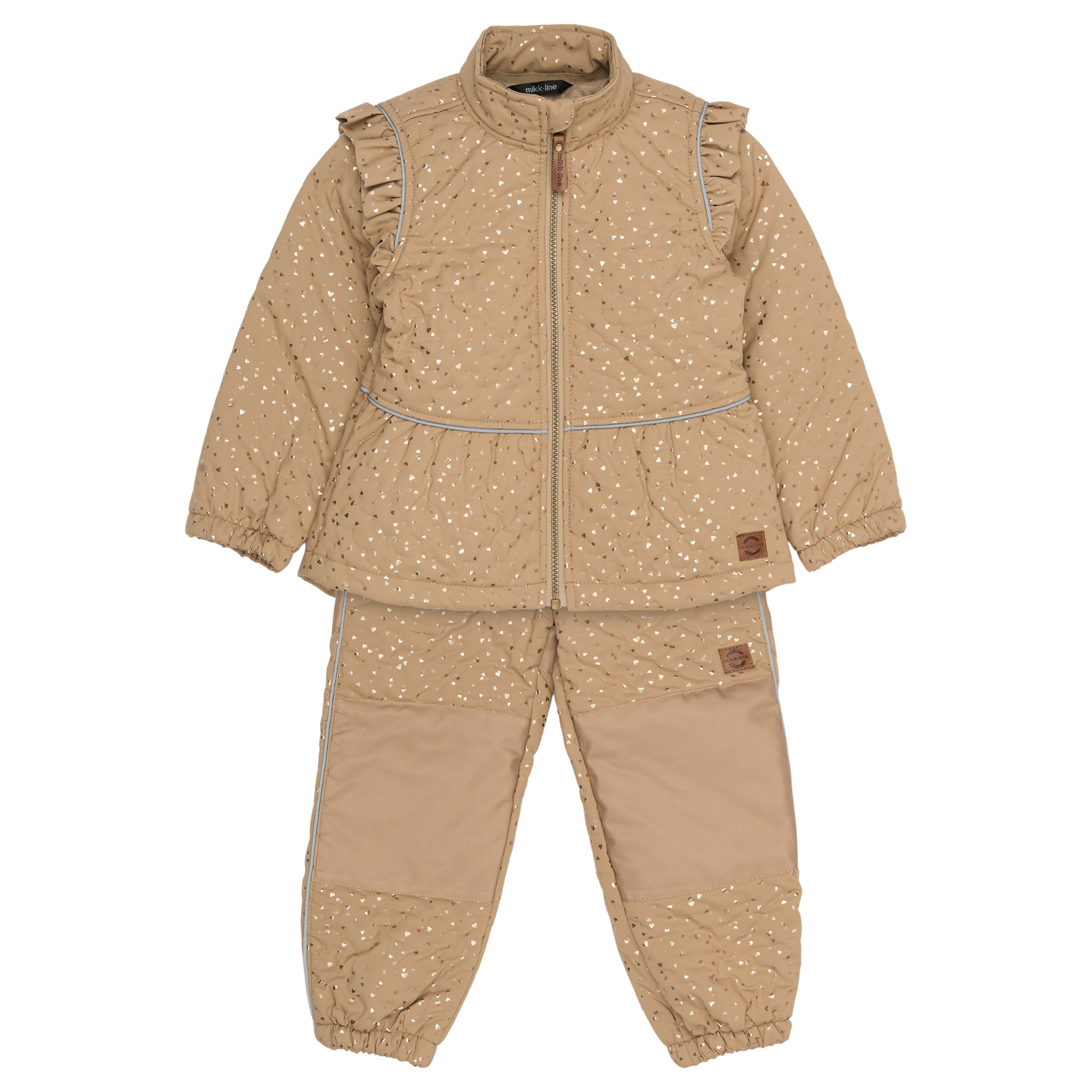 Mikk-Line - Thermal+ Frill Set AOP, 4231 - Kelp