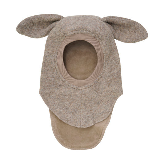 HUTTEliHUT - Balaclava Ears Wool, 460331 - Camel Melange