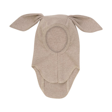 HUTTEliHUT - Balaclava Ears Cotton Rib, 460362 - Savannah Melange