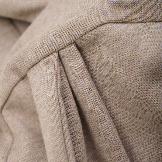 HUTTEliHUT - Balaclava Ears Cotton Rib, 460362 - Savannah Melange