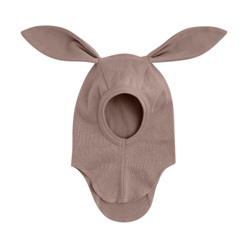 HUTTEliHUT - Balaclava Ears Cotton Rib, 460427 - Savannah Melange