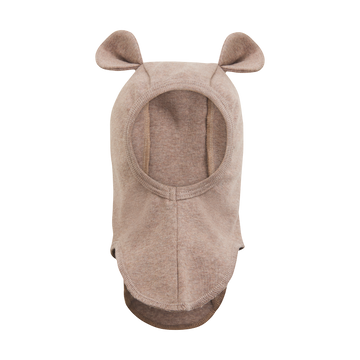 HUTTEliHUT - Balaclava Ears Cotton Rib, 460428 - Savannah Melange