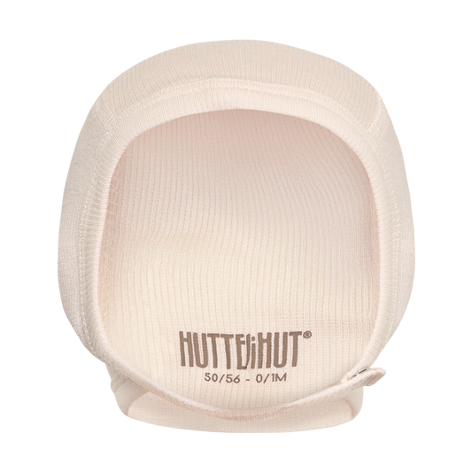 HUTTEliHUT - Bonnet Rib, 460444 - Peach Blush