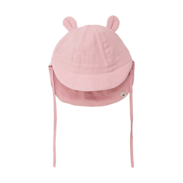 HUTTEliHUT - Summer Hat Ears Muslin, 460458 - Pale Mauve