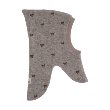 HUTTEliHUT - Balaclava Emb. Wool, 460494 - Camel Melange