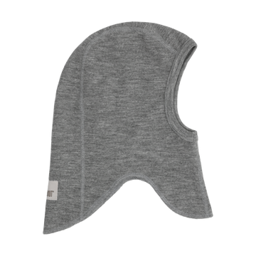 HUTTEliHUT - Balaclava Wool Rib, 460515 - Medium Grey Melange