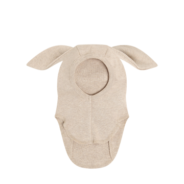 HUTTEliHUT - Balaclava Ears Cotton Rib, 460521 - Camel Melange