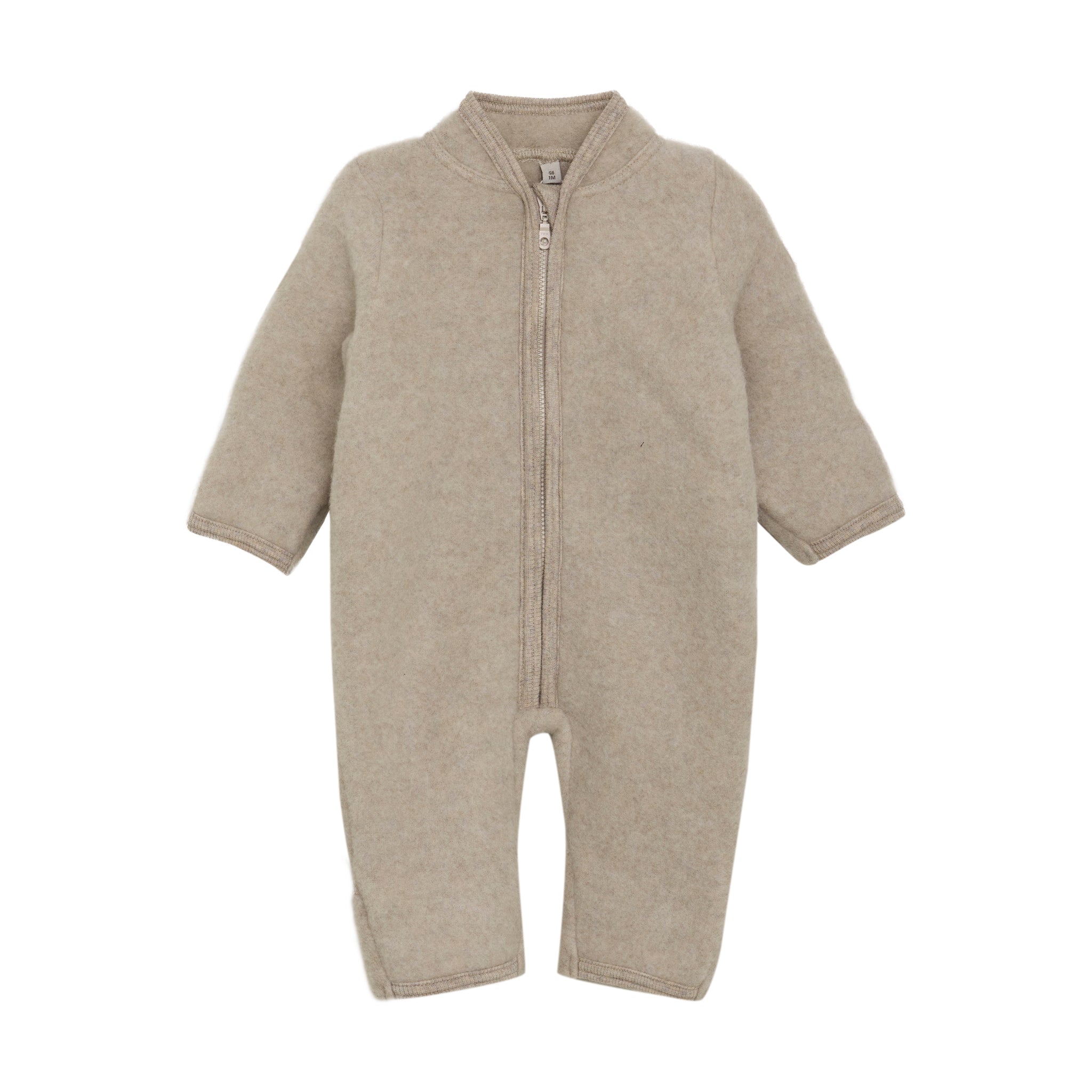 HUTTEliHUT - Pram Suit Wool Fleece, 480683 - Camel Melange
