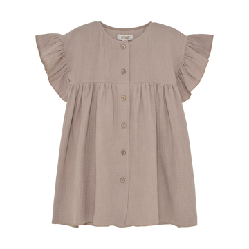 HUTTEliHUT - Dress SS Muslin, 480909 - Moon Rock