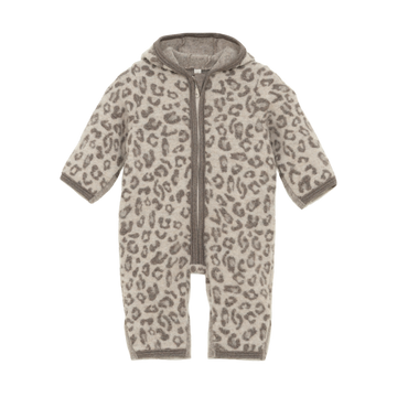 HUTTEliHUT - Pram Suit Ears Wool Fleece Jac, 480995 - Camel Melange