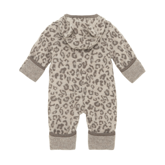 HUTTEliHUT - Pram Suit Ears Wool Fleece Jac, 480995 - Camel Melange