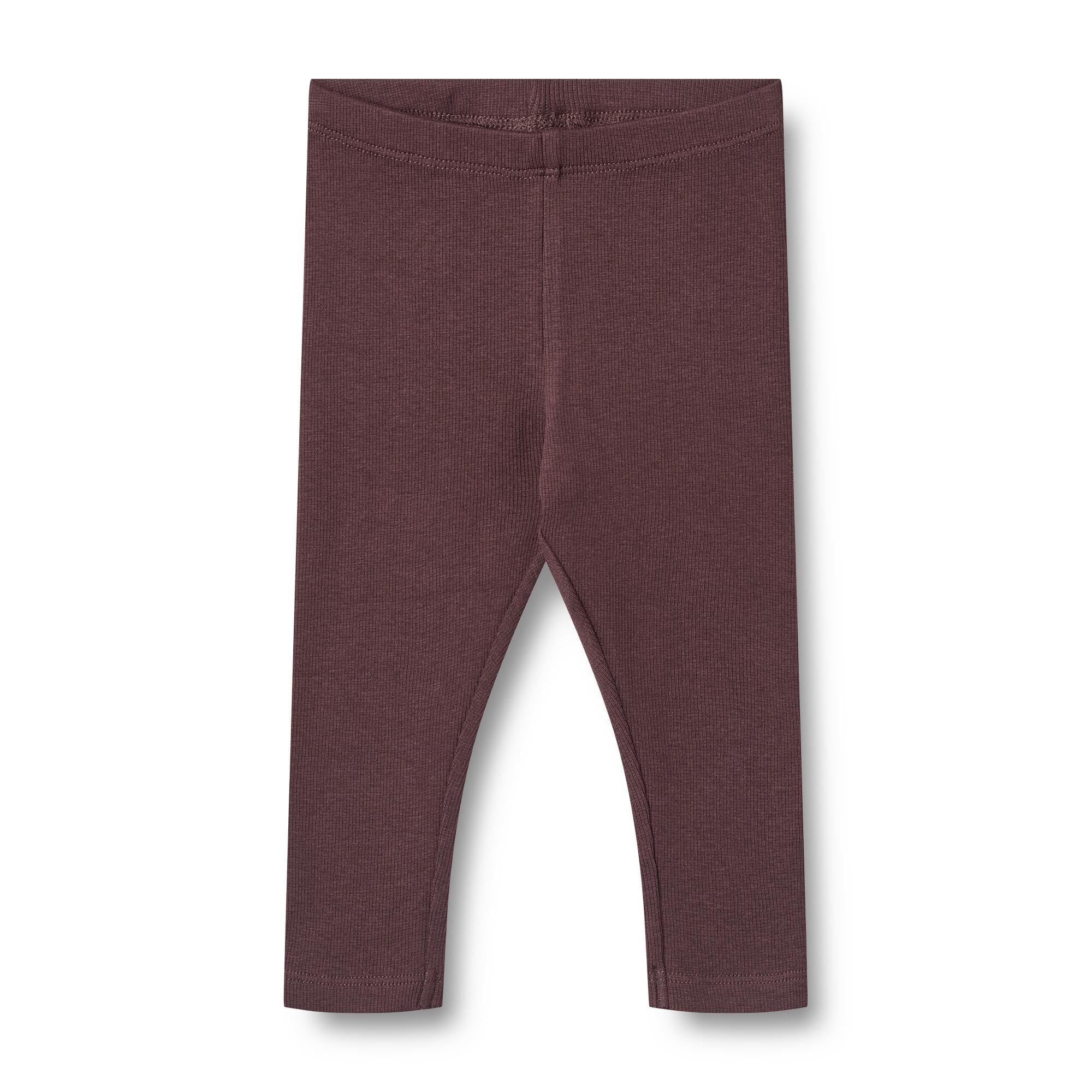 Wheat - Baby Rib Leggings Maddy - Fudge