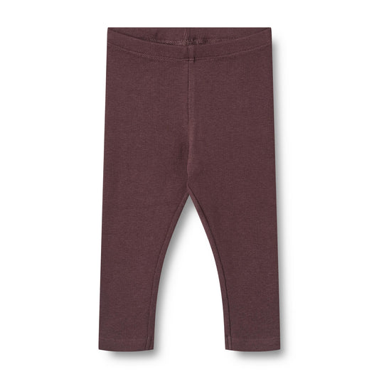 Wheat - Baby Rib Leggings Maddy - Fudge