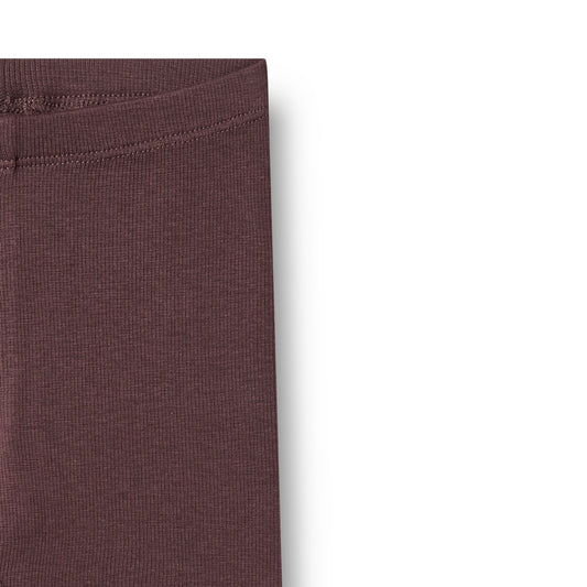 Wheat - Baby Rib Leggings Maddy - Fudge