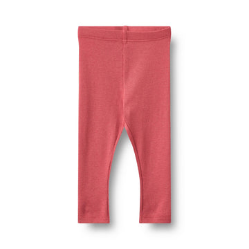 Wheat - Baby Rib Leggings Maddy, 4851 - Raspberry