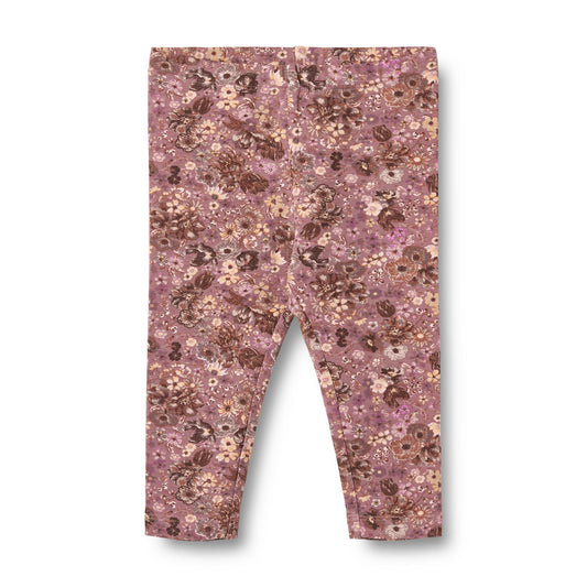 Wheat - Leggings Jules Baby - Lavender Flowers