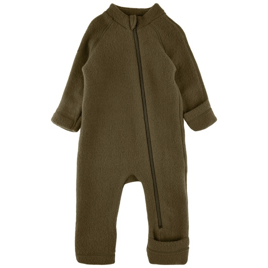 Mikk-Line - Wool Baby Suit, 50005ML - Beech
