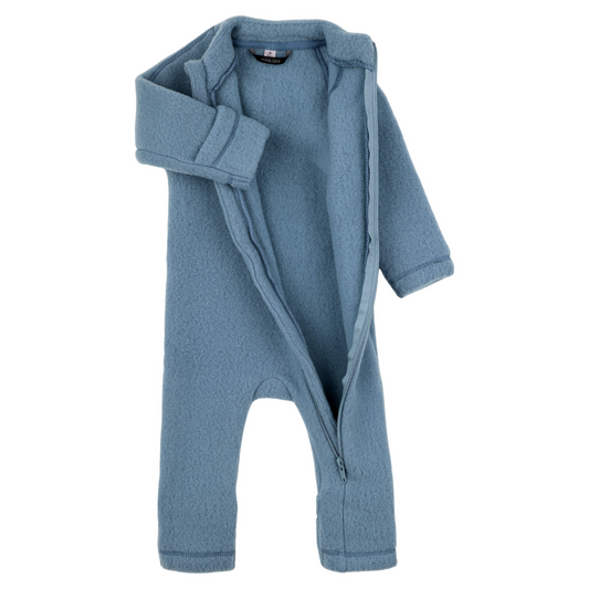 Mikk-Line - Wool Baby Suit, 50005ML - Flint Stone