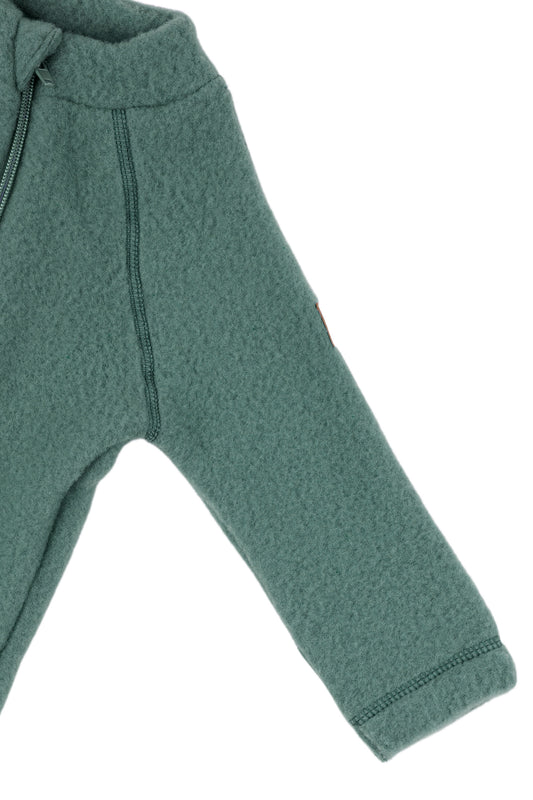 Mikk-Line - Wool Baby Suit, 50005ML - Balsam Green