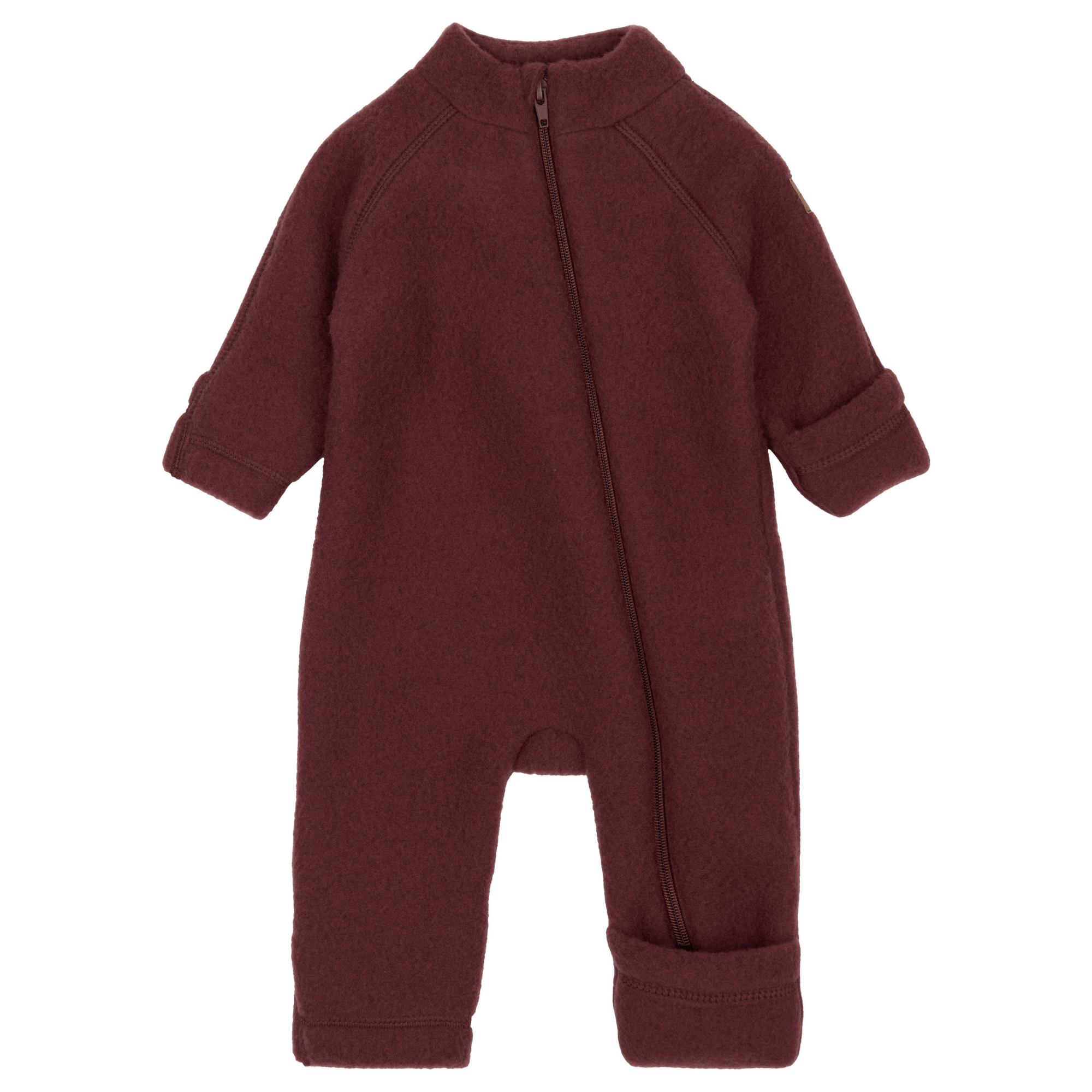 Mikk-Line - Wool Baby Suit, 50005ML - Rum Raisin