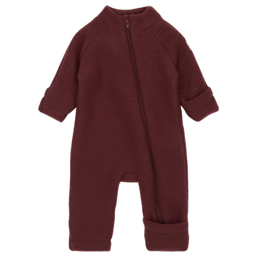 Mikk-Line - Wool Baby Suit, 50005ML - Rum Raisin